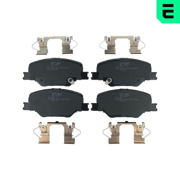 Optimal Bremsbelagsatz, Scheibenbremse BP-12804 FüR Opel-image