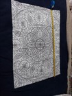 Pillow Case (Two) 100% Cotton Abstract White And Grey 27"x19" New Without Tags — photo 1