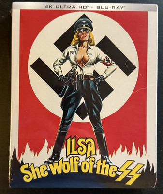 ILSA: SHE WOLF OF THE SS - 4K & Blu-Ray - Brand New/Sealed