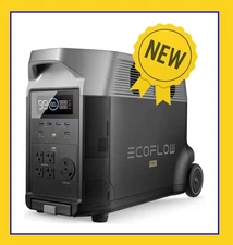EcoFlow DELTA Pro 3600Wh Portable Power Station Solar Generator Backup Electric+
