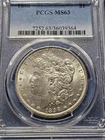 A 1898 P PCGS  MS63 MORGAN SILVER DOLLAR. Choice BU!!!!