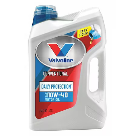 Valvoline 881157 Conventional Motor Oil, 10W-40, 5 Qt.