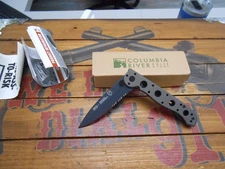 CRKT M16-13M MIL Pocket Knife Liner Lock Combo Edge Blade Taiwan NOS