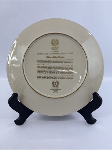 LENOX Christmas Tree Commemorative Annual Porcelain Plates Set of 6, 1978-1983 - Picture 21 of 22