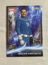 2025 Topps Chrome Marvel Studios Reed Richards Mister Fantastic Debut #194