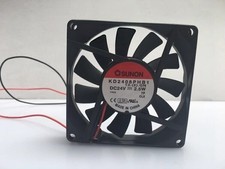 1PCS New SUNON 8015 KD2408PHB1 DC24V 2.5W 80*15MM 2-Wire Inverter Cooling Fan