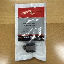 RadioShack 274-0280 1/4" Mono Panel-Mount Phone Jack New