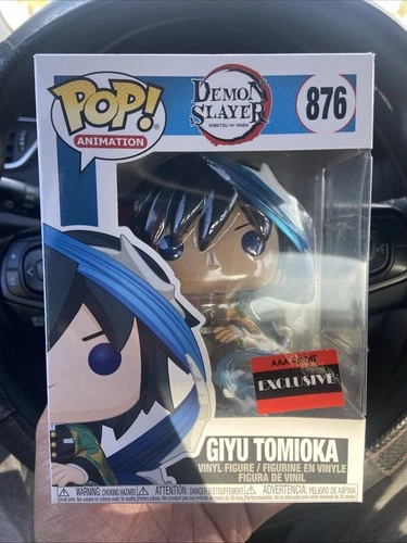 Funko Pop  Demon Slayer Giyu Tomioka #876 Vinyl Figure AAA ANIME