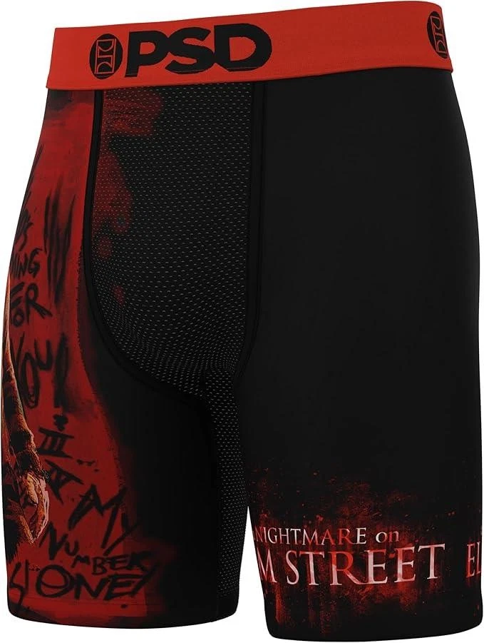 PSD Men's Freddy Nightmare Boxer Briefs - Breathable and Supportive Underwear - Image 2 of 4