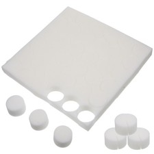 100 Pcs Planting Sponge Blocks Hydroponic Tool for Vegetable Soilless Growth 0.14 per sponge