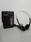Sony Walkman WM-F2015 AM/FM Cassette Player w OEM Headphones PARTS/ REPAIR ONLY