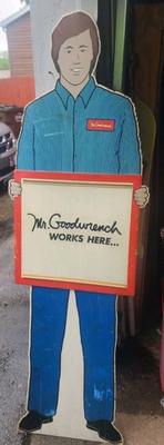 #ad #ad Rare Mr Goodwrench Lifesize Advertising Sign Coroplast $399.95