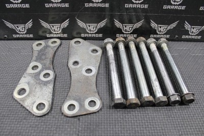 1989 HONDA PILOT FL400 FL400R OEM ENGINE TRANSMISSION MOUNT PLATES BRACKET BOLTS