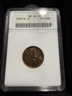1915-D Lincoln Wheat Small Cent ANACS MS64 RB Certified #2321504