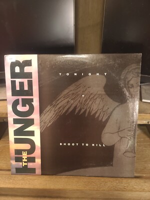 The Hunger 12'' Promo  Single with Original Cover-TONIGHT/SHOOT TO KILL
