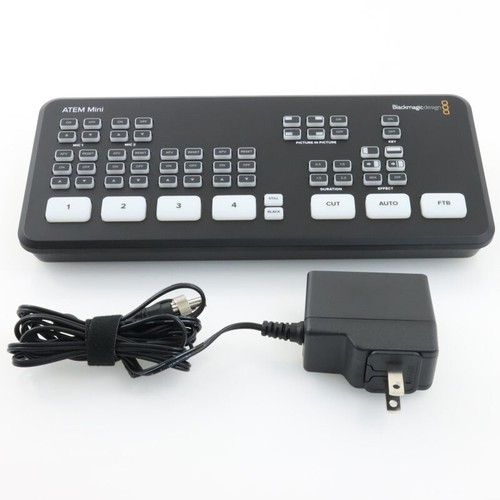 Blackmagic Design ATEM Mini HDMI Live Stream Switcher testato usato JP - Foto 1 di 5