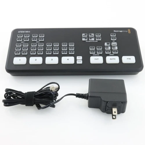Blackmagic Design ATEM Mini HDMI Live Stream Switcher Tested Used JP