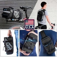 Cycling Bike Bicycle Frame Rear Pack Bag Travel Hiking Messenger Shoulder Bag Us on sale Cycling Bike Bicycle Frame Rear Pack Bag Travel Hiking Messenger Shoulder Bag Us on sale