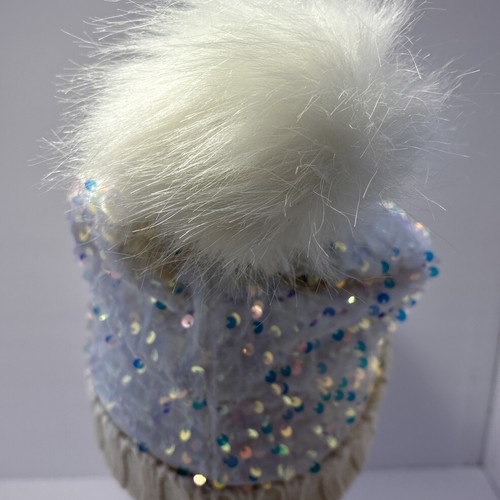 Justice Beanie Sequins Girls Hat - Picture 5 of 8