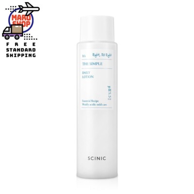 SCINIC The Simple Daily Lotion 145ml / 4.9 fl oz Weakly Acidic Mild Care pH5.5