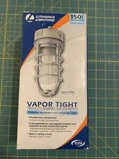 Lithonia Outdoor Exterior Porch 150 Watt Incandescent Security Light Vapor Tight