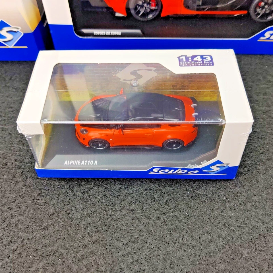 AUTO SOLIDA ALPINE A110 RADICALE ARANCIONE FUOCO 2023 1:43 NUOVA SCATOLA S431... - Immagine 2 di 4