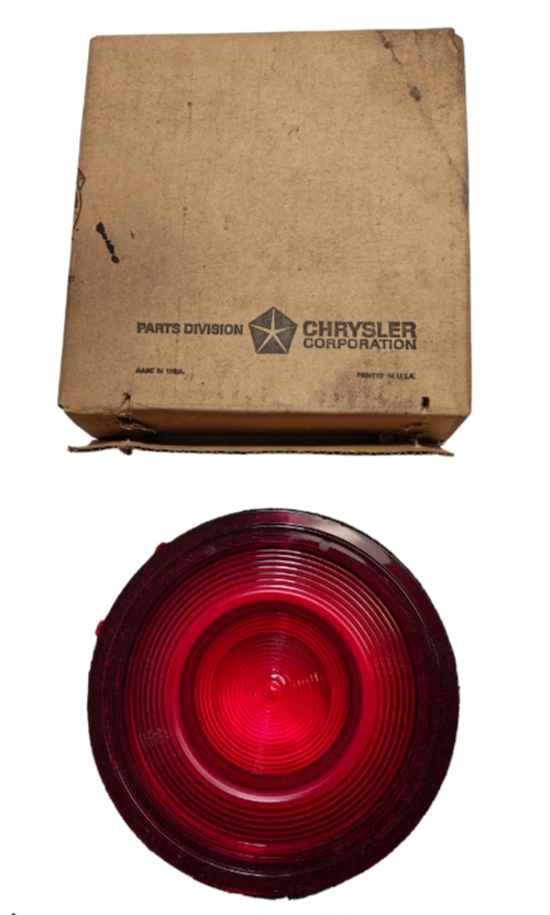 1972-1974 Plymouth Barracuda Cuda lanterna traseira lente 3587272 NOS. - Imagem 2 de 4