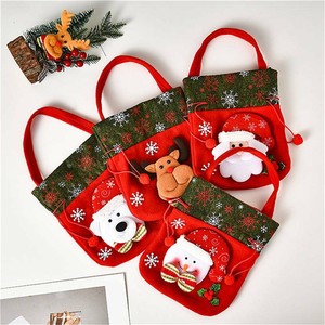small christmas drawstring bags