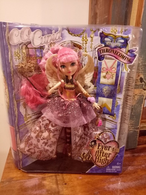 ever after high thronecoming apple white doll
