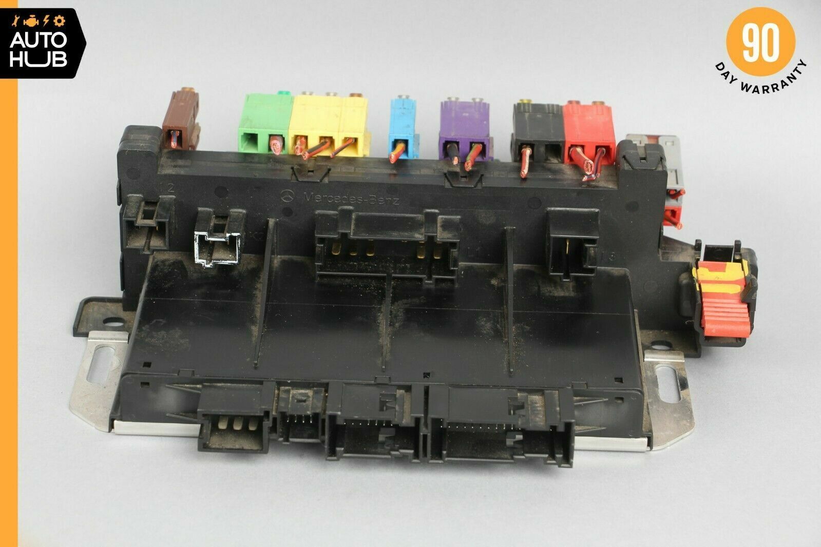 03-12 Mercedes R230 SL500 SL550 SL55 AMG Rear SAM Fuse Box Relay Module OEM