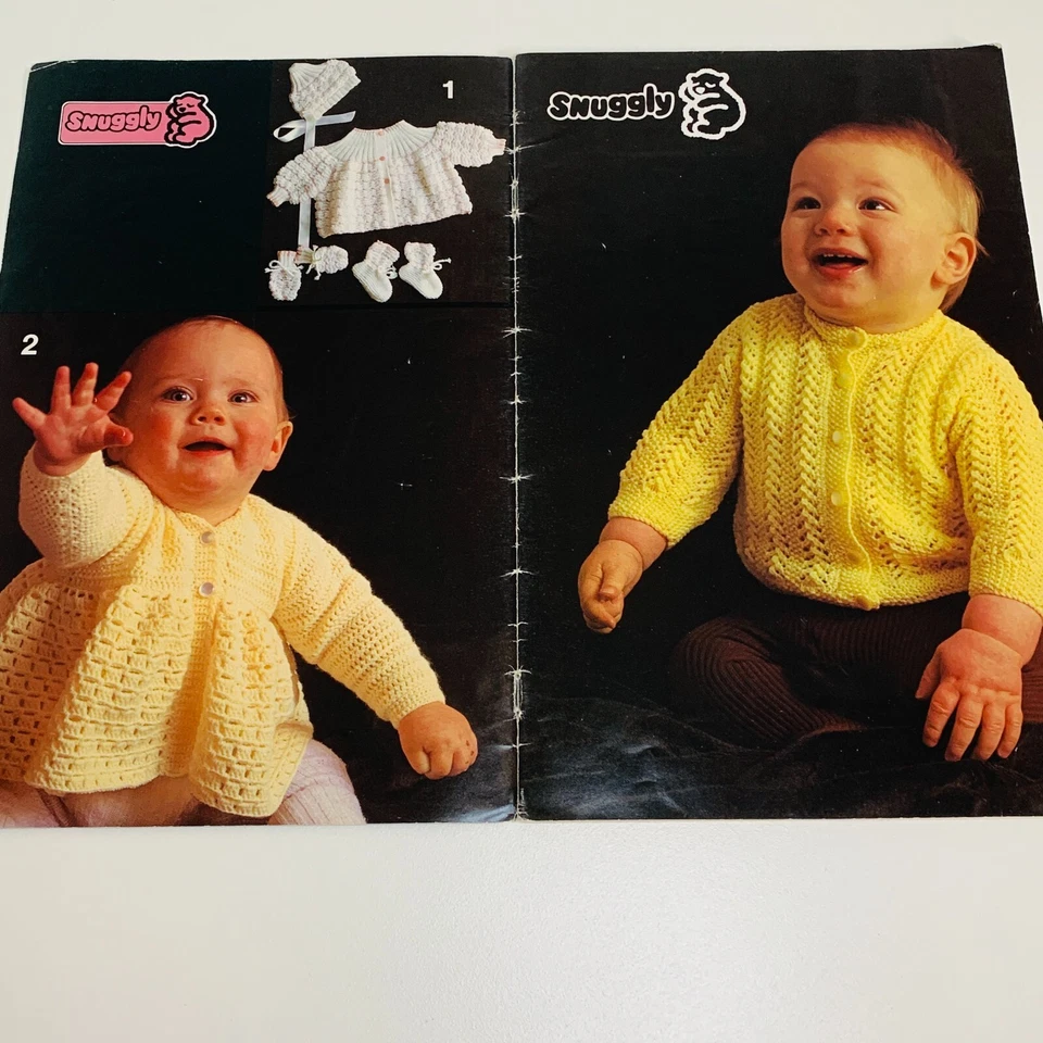 Sirdar Babies Knit & Crochet Book No. 510 - 15 Baby Fashions in 3 & 4ply yarns - image 3 of 4