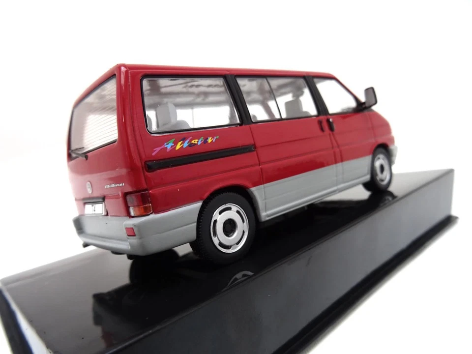 + VOLKSWAGEN VW T4 Multivan Modellauto ALLSTAR rot 1:43 IXO CLC555N.22 - Bild 3 von 4