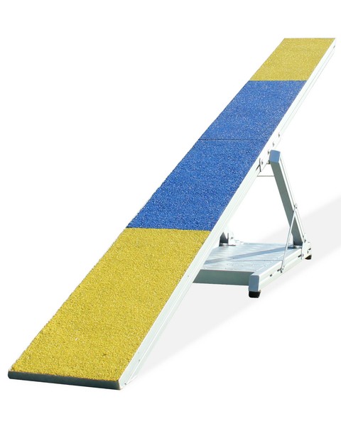 Wippe FüR Agilitytraining Hundewippe Gelb/Blau Agility Hundesport-image