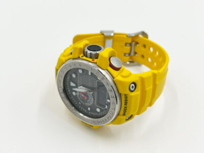 時計 noix GWN-1000-9AJF GULFMASTER G-SHOCK GULFMASTER GWN-1000-9A 55.8mm Yellow Resin Case with