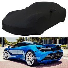 Indoor Car Cover Stretch Satin Scratch Dustproof For McLaren 720S 650S MP4-12C