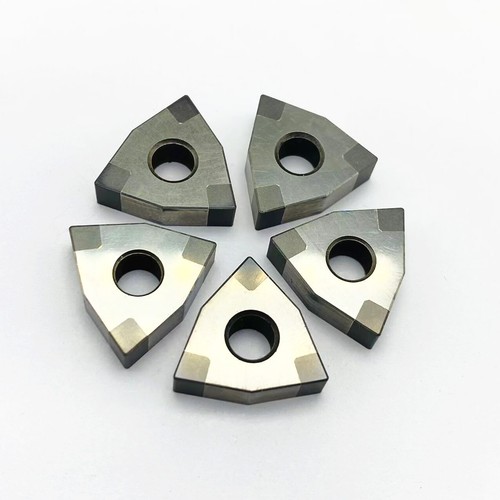 10Pcs WNMG080404 CBN-6 WNMG431 High Hardness CNC Boron Nitride Diamond Inserts - Picture 2 of 4