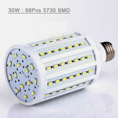 E26 SMD LED Corn Bulb AC 110V 30W Warm White High Luminous Spotlight lamp light