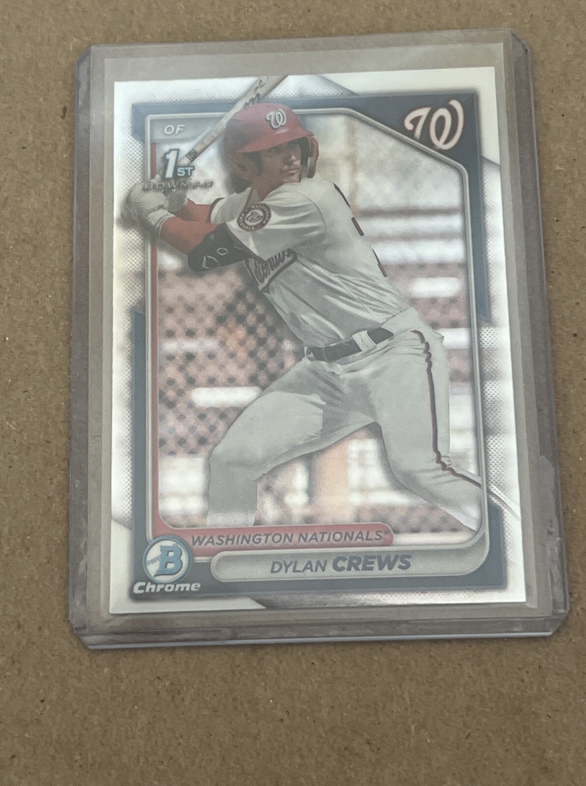 2024 DYLAN CREWS BOWMAN CHROME 1ST ROOKIE RC CARD # BCP-23 !!!