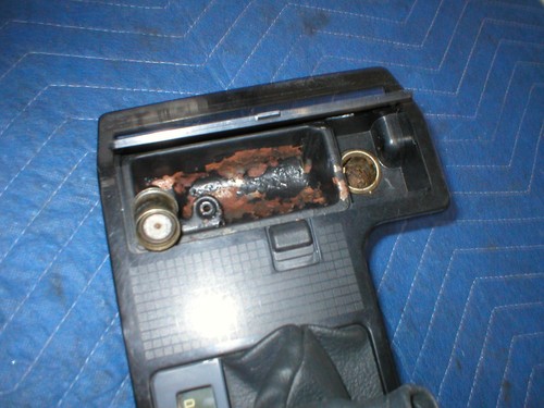 1985-92 FIREBIRD TRANS AM FORMULA CONSOLE SHIFTER PLATE COVER AUTOMATIC 700R4 - Picture 4 of 9