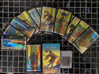 Holographic Rider Waite Tarot Deck | Guidebook Included New in Box  shrinkwrapped | eBay