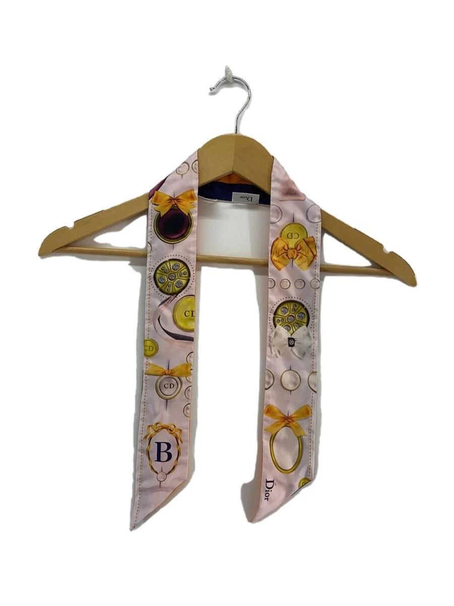 Foulard femme Christian Dior en soie tous motifs occasion