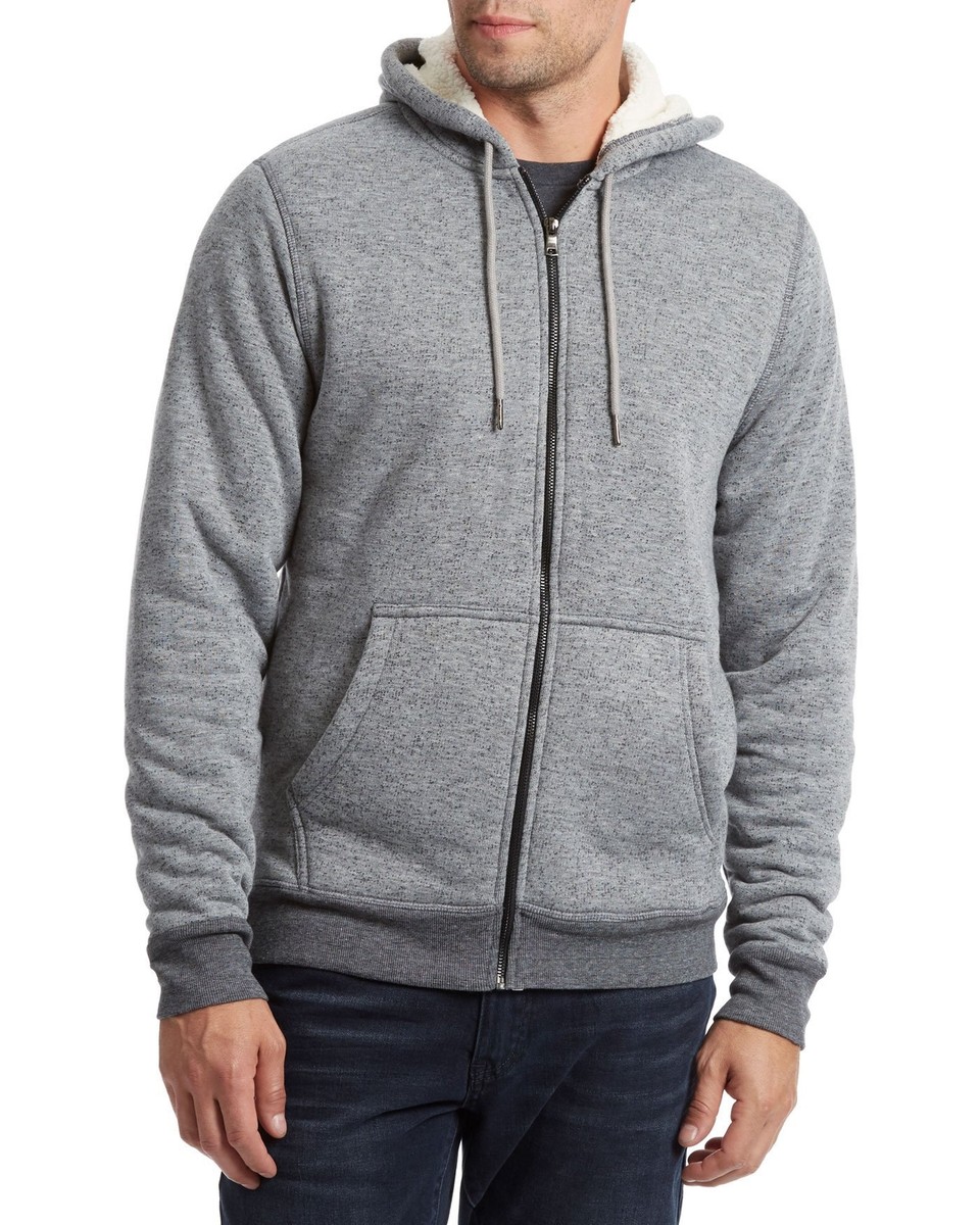 Flag Anthem Grey Heather Norco Sherpa-Lined X-Large Full-Zip