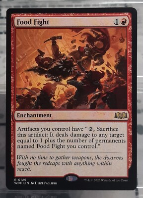 Magic - Food Fight - Rare/Verzauberung - Die Wildnis von Eldraine - EN/NM