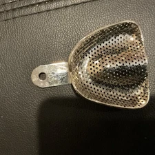 GC America COE Impression Tray #63 Perforated Edentulous, Mandibular