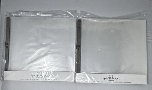 PARK LANE PAPERIE SCRAPBOOK ALBUM 25 PROTECTOR 12" X 12" REFILLS SHEETS