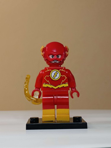 Custom Flash Superhero Minifigure (Generic)