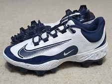 Nike Alpha Huarache Elite 4 Low MCS Baseball Cleats FD6255-107 Men's 11.5