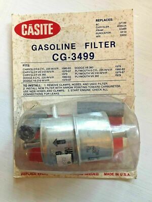Casite Fuel Filter Kit - 1970s/80s Chrysler 