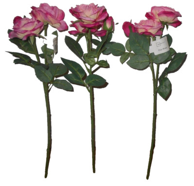 Mainstays Elsa Rose 3 Pc Artificial Flowers | eBay