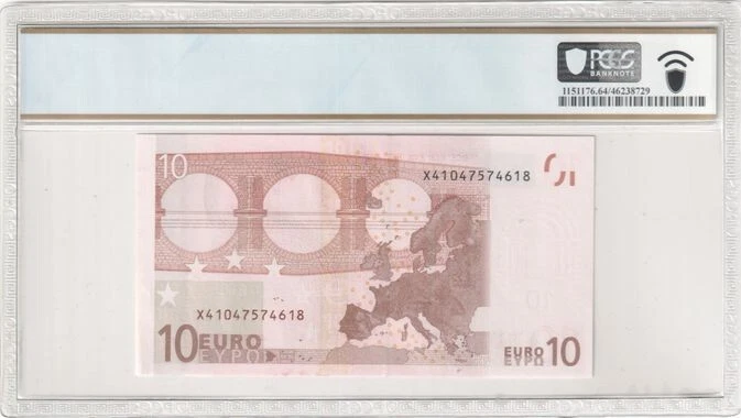 2002 10 Euro European Union-Germany/European Central Bank PCGS UNC 64 PPQ - Image 2 of 2